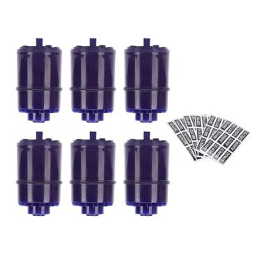 Imagem de AUNMAS Substituição do Filtro de água da Torneira, Compatível Com Suporte de Torneira Horizontal Premium Plus RF9999 RF3375 Com Alta Vazão para Dispensadores de Tanques de água