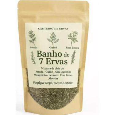 Imagem de Banho de 7 ervas 90g Canteiro de Ervas