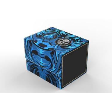 Imagem de Ai Armor The Vault- TCG/MTG Color Combo Deck Boxes (Blue/Black)