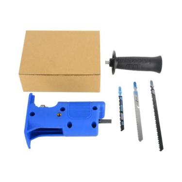 Imagem de Adaptador De Serra Recíproca Para Furadeira Elétrica Portátil, Cortado