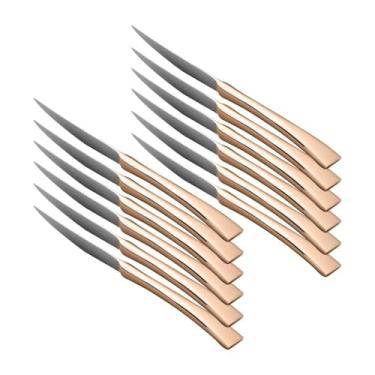 Imagem de WOLFF - Conjunto 12 Facas de Aço Inox para Sobremesa Rose Berna