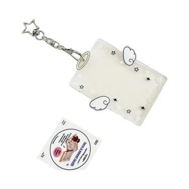 Imagem de Álbum De Ídolos Kpop Com Capa De Acrílico Transparente, Porta-Cartões,