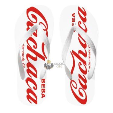 Imagem de Chinelo Cachaça coca beba pitu cola - Coca-Cola, 41/42