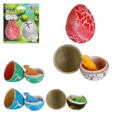 Imagem de 10 Ovo de Dinossauro Brinquedo Surpresa Sacolinha Aniversário Jurassic