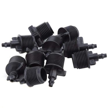 Imagem de Ainoli 10 unidades adaptador de tubo farpado de 1/2 "para mangueira de tubo capilar de irrigação por gotejamento de 4/7 mm