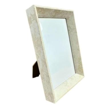 Imagem de Porta-Retrato 10x15 Decorativo em Poliestireno, PVC e MDF – Moldura para Foto e Decoração(01 KIEV,10X15)