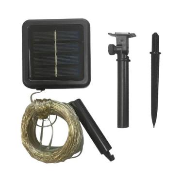 Imagem de Luz Solar LED Em Cascata 1 Unidade 8 Modos Para Decoração De Pátio, Ja