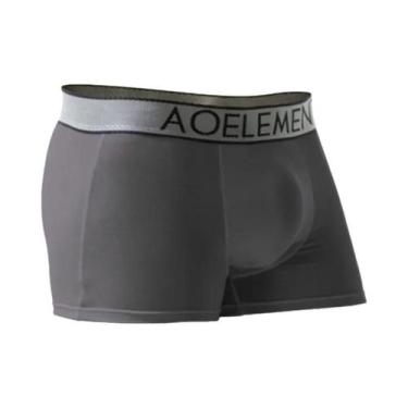 Imagem de Cuecas Boxer Masculinas Anti-Movimento U-Convex Com Suporte Para Veias