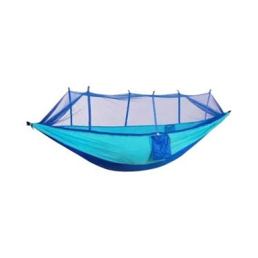 Imagem de Rede De Camping Para 2 Pessoas Com Mosquiteiro, Cama Suspensa Portátil