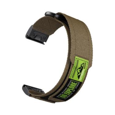 Imagem de Pulseira De Nylon De Ajuste Rápido 22/26mm Para Garmin Instinct 1/2/2X
