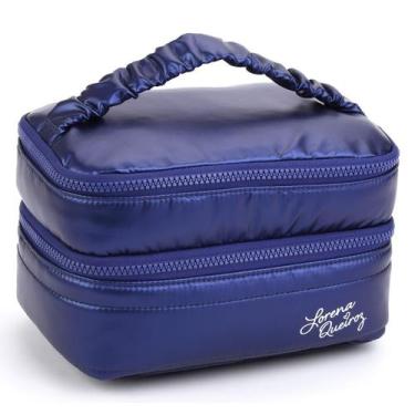 Imagem de Necessaire Feminina Juvenil Lorena - Seanite, Azul marinho