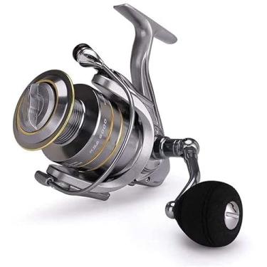 Imagem de Feiyx Carretel de pesca 14 +1 BB leve, ultra suave, potente, molinete giratório, molinete para pesca em água salgada e de água doce (tamanho: 4000)