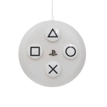 Imagem de Luminária Led Playstation: Ilumine Seu Jogo Com Estilo Inspirado No Controle Ps5!