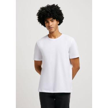 Imagem de Camiseta Básica Masculina Manga Curta Em Algodão Pima - HERING, P, Bra