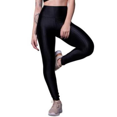 Imagem de Calça Legging Fitness New Zig 3D Serra e Mar Cós Alto Roupa Para Academia Treino Moda Feminina-Feminino