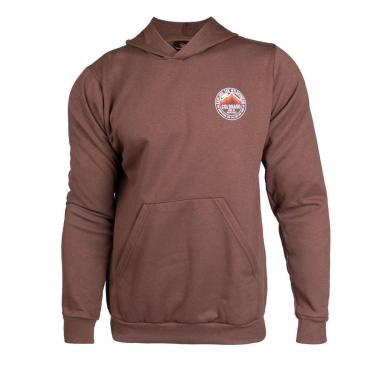 Imagem de Moletom Masculino Desayner Capuz Estampa Colorado Bege-Masculino