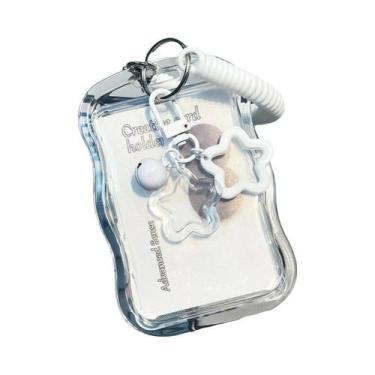 Imagem de Porta-chaves Transparente Para Photocard Kpop, Capa Protetora Para Fot