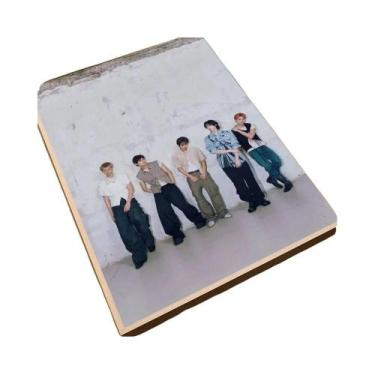 Imagem de Adesivo De Pôster À Prova d'Água Do Grupo Kpop C-Cortis Para Decoração