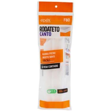 Imagem de Rodateto EPEX Canto Interno F80 com 2 Peças de 24cm - FBDF80CA 567590