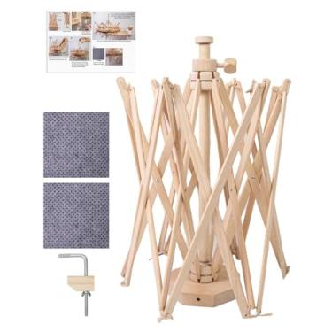 Imagem de Guarda-chuva enrolador de bolas de fio - suporte de fio para crochê - suporte de ferramentas de guarda-chuva enrolador de acessórios para entusiastas de crochê amantes de tricô