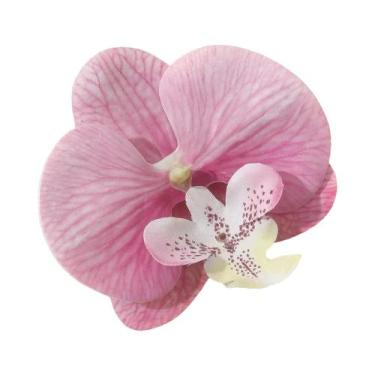 Imagem de Flores De Orquídea Borboleta Artificial Em Látex De 11 Cores Para Deco