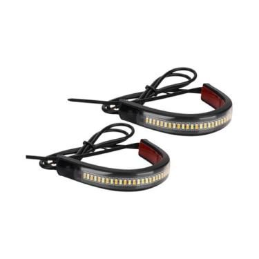 Imagem de Luz De Sinalização LED 12V Para Motocicleta, Anel DRL, Lâmpada De Faix