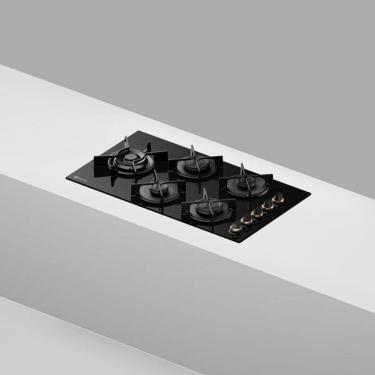 Imagem de Cooktop 5 Bocas A Gas Vidro Preto Chef - Electrolux