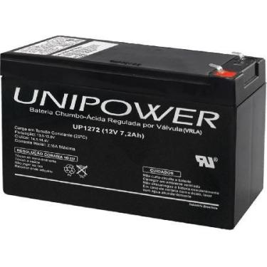 Imagem de Bateria Selada Unipower Estacionária Vrla 12v 7,2ah (up1272)