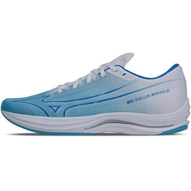 Imagem de Tênis de Corrida Masculino Mizuno Wave Rebellion Sonic 2 38 Azul-Masculino