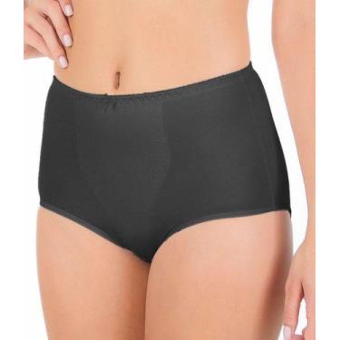 Imagem de Calcinha Clássica Duloren 129518 Reforço Frontal, Preto, EG