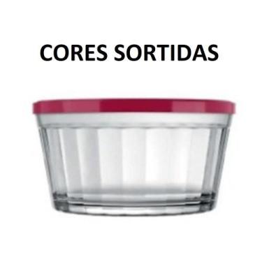 Imagem de Tigela Pote Americano Com Tampa Nadir 350ml 1 Unidade