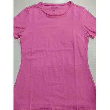 Imagem de Blusa fem. Basica no cotton Tam. P, M ,G, GG, XGG, - Malwee