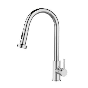 Imagem de Monocomando Gourmet Cozinha Extensivel Bica Alta Cromado - 7908745803500 - ECONOMETAL
