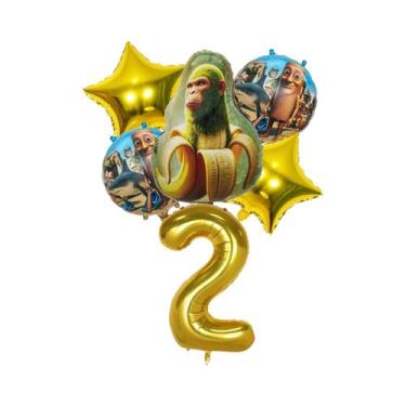 Imagem de Balões De Alumínio Italianos Para Crianças, Decoração De Festa De Aniv