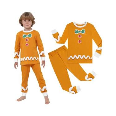 Imagem de Fantasia De Esqueleto Infantil Para Halloween, Pijama Brilhante De Cav