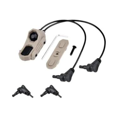 Imagem de Interruptor De Pressão De Dupla Função Com Lanterna Remota E Laser PEQ