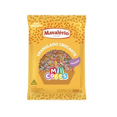 Imagem de Chocolate Granulado Colorido 500g - Mavalerio