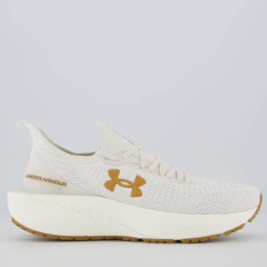 Imagem de Tênis Under Armour Charged Quicker 2 Feminino Off White, 35