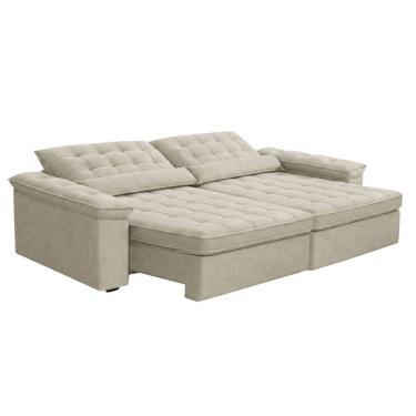 Imagem de Sofá Retrátil e Reclinável 4 Lugares 2,90m Sole