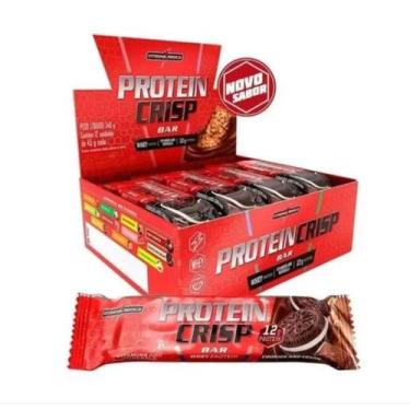 Imagem de Protein Crisp Bar Cx 12un - Integralmedica, Cookies and Cream