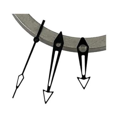 Imagem de Ponteiros De Relógio Luminosos Prata E Dourados Para Caixa NH35 Seamas