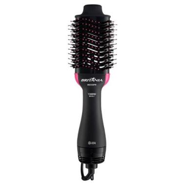 Imagem de Escova Secadora Britânia 1300W Bivolt 4 em 1 Preta BEC02PR, Bivolt