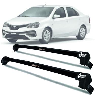 Imagem de Rack Teto Aluminio Prime Toyota Etios Sedan 12-24 PTO PR145