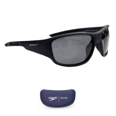 Imagem de Óculos de Sol Speedo Speeder 12 A11 Preto Fosco Polarizado-Unissex