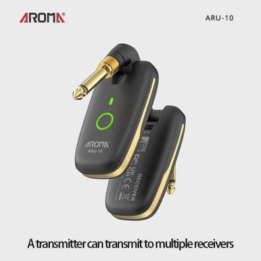 Imagem de Sistema Aroma ARU10 Receptor e Transmissor UHF para Guitarra e Baixo  