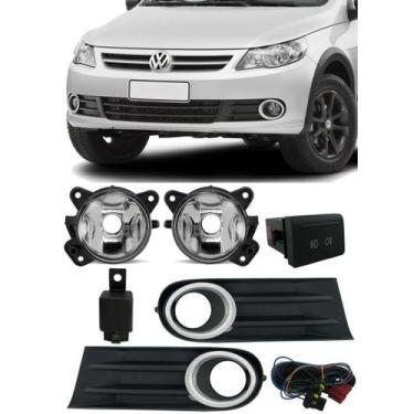 Imagem de Kit Farol de Milha Neblina Vw Gol Voyage Saveiro G5 2009 2010 2011 201