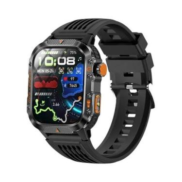 Imagem de Relógio Inteligente Militar Masculino Com GPS, À Prova D'Água, Bússola