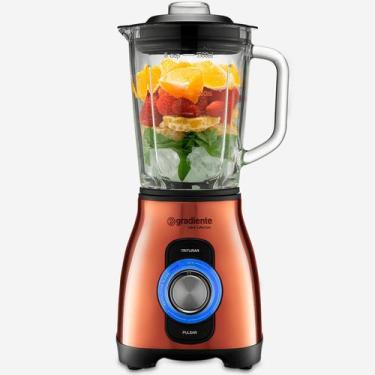 Imagem de Liquidificador Copo De Vidro Com 1,5 Litros 1000w Gradiente Cor Cobre 
