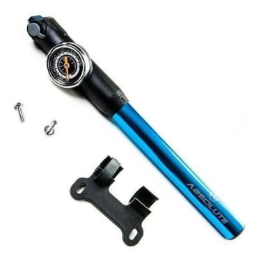 Imagem de Mini Bomba De Ar Pneu Bike Absolute Manômetro Mangueira Pro