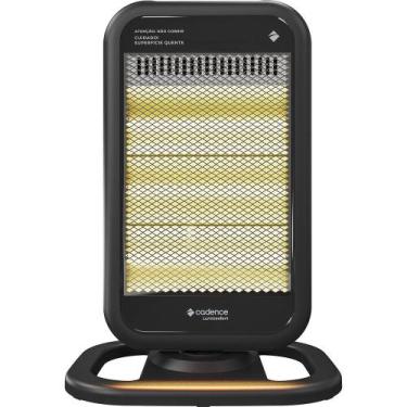 Imagem de Aquecedor Cadence Halógeno Lumiconfort AQC315, Preto, 110V